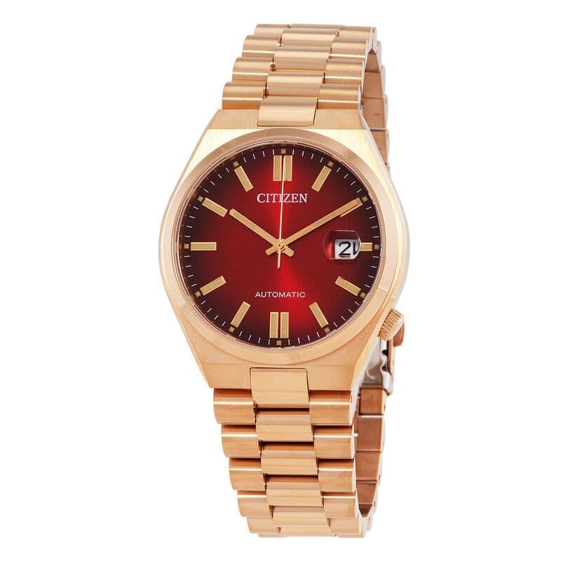Citizen Tsuyosa Automatic Red Dial Gold