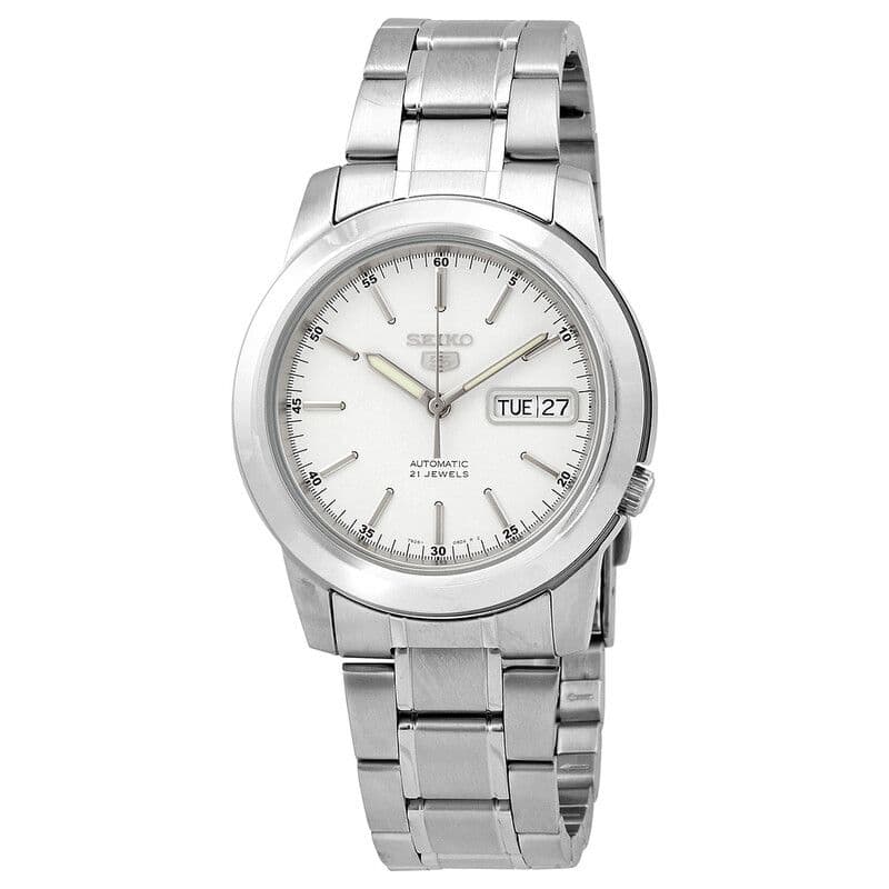 Seiko 5 Automatic Off White Dial