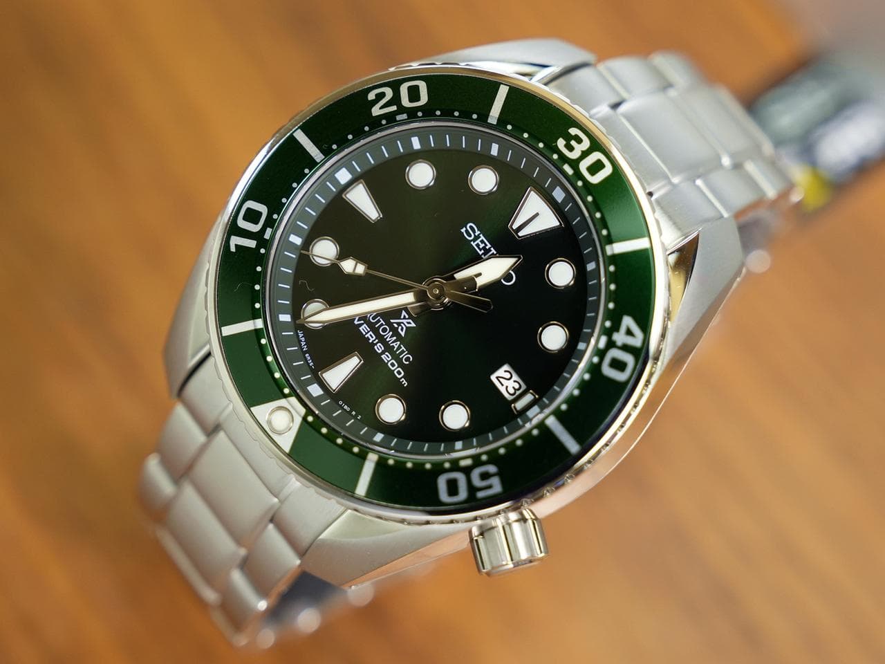 Seiko Prospex Automatic Green Dial 3-Hands