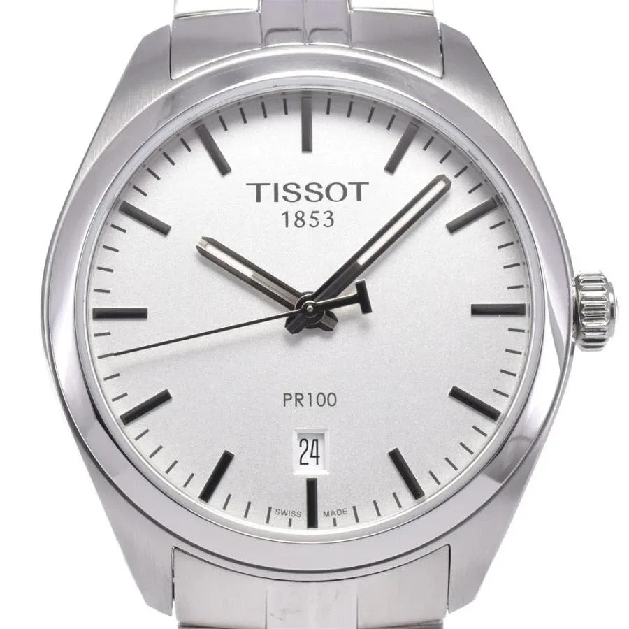 Tissot PR100 Silver Dial