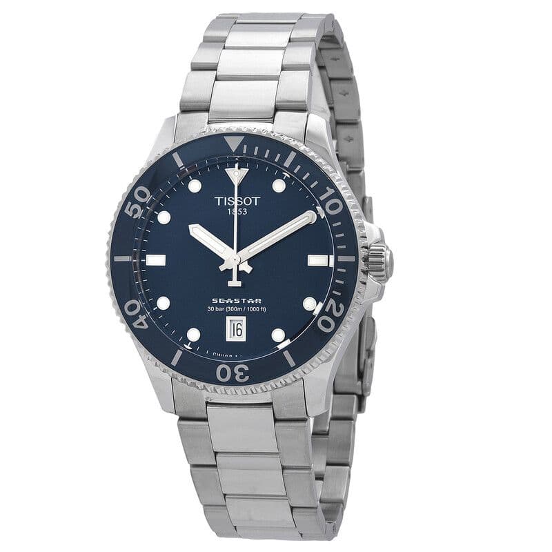 Tissot Seastar Quartz Blue Dial